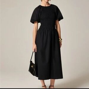 J. Crew poplin cotton maxi dress